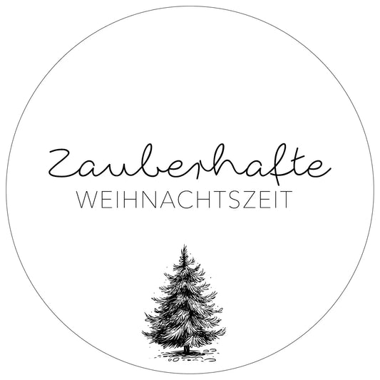 Aluboard "Zauberhafte Weihnachtszeit" - dekoboards