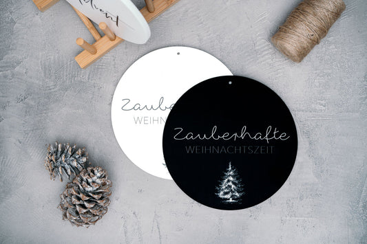 Dekoboard "Zauberhafte Weihnachtszeit"  - dekoboards